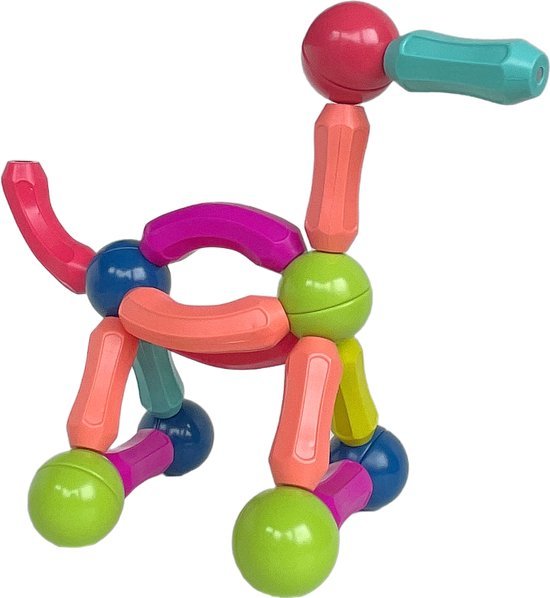 "Magnetic Sticks Set – Creative Building Fun for Kids 3+ (25 Pcs)"